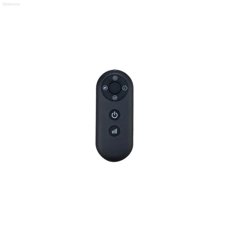 Black remote control.