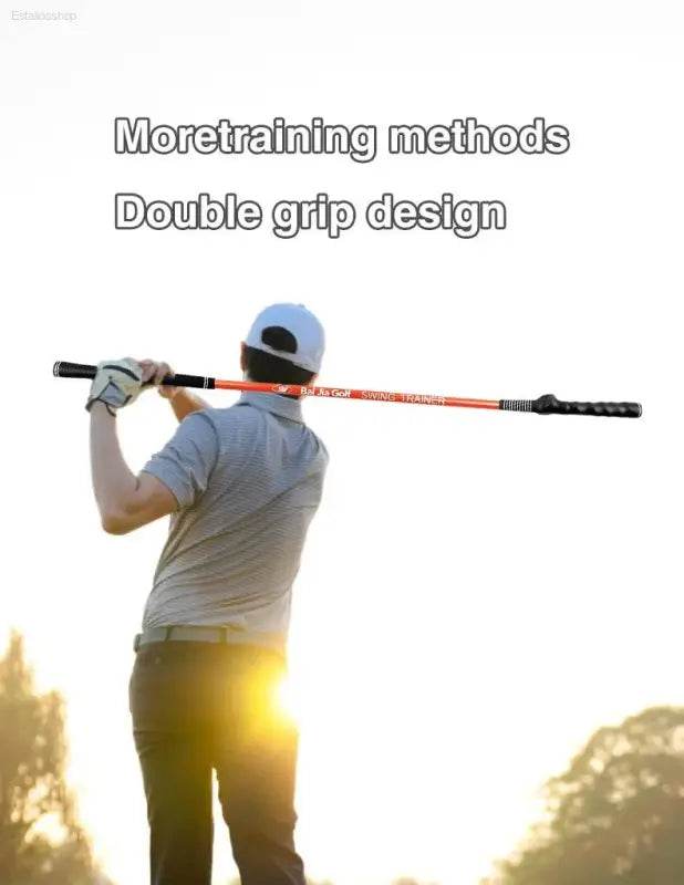 Golf Double-Headed Practice Stick to Improve Grip Posture - Estalios