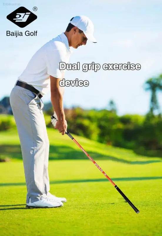 Golf Double-Headed Practice Stick to Improve Grip Posture - Estalios
