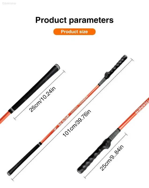 Golf Double-Headed Practice Stick to Improve Grip Posture - Estalios