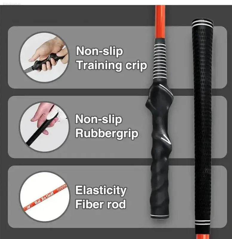 Golf Double-Headed Practice Stick to Improve Grip Posture - Estalios