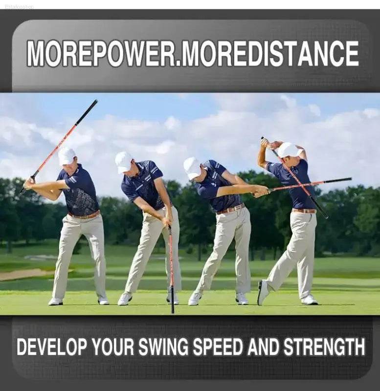 Golf Double-Headed Practice Stick to Improve Grip Posture - Estalios
