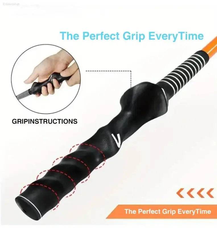 Golf Double-Headed Practice Stick to Improve Grip Posture - Estalios