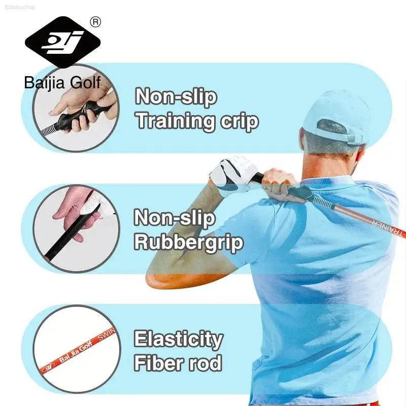 Golf Double-Headed Practice Stick to Improve Grip Posture - Estalios