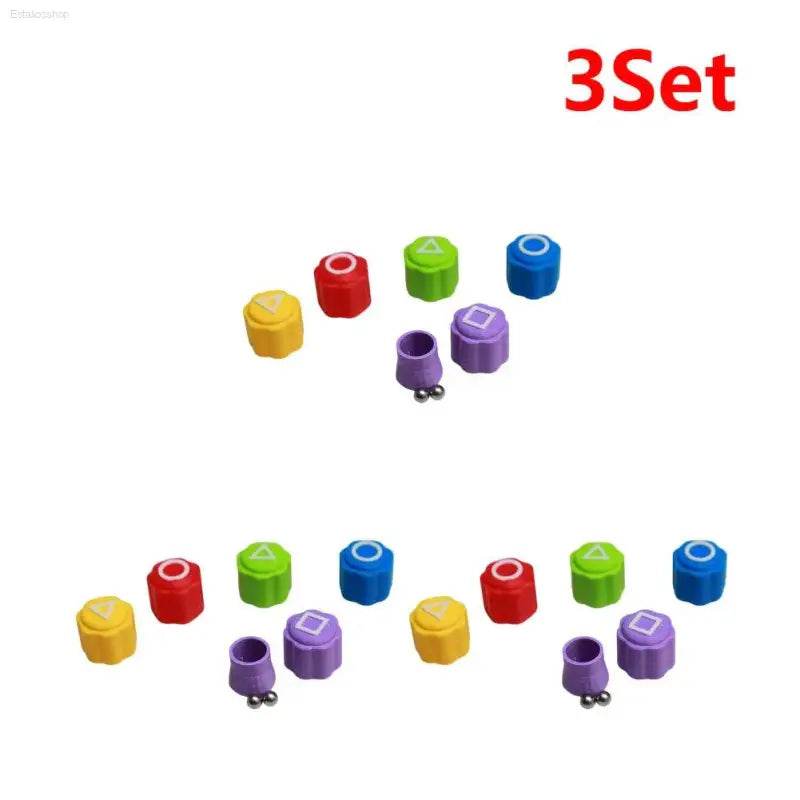 Gonggi Stone Catching Toy Korean Tossing Game Set for Coordination - Estalios