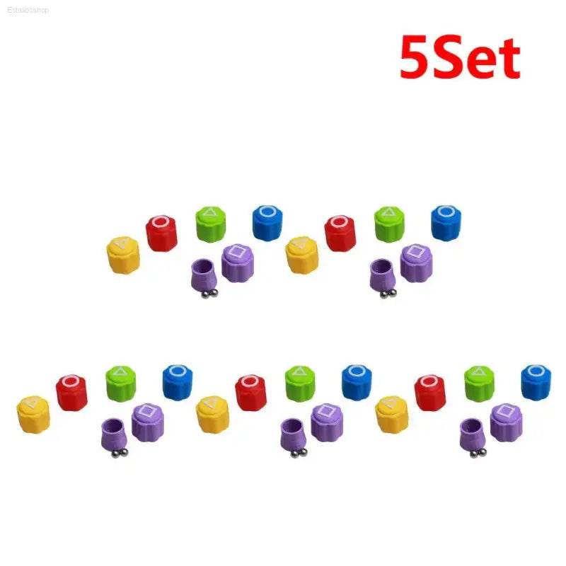 Gonggi Stone Catching Toy Korean Tossing Game Set for Coordination - Estalios