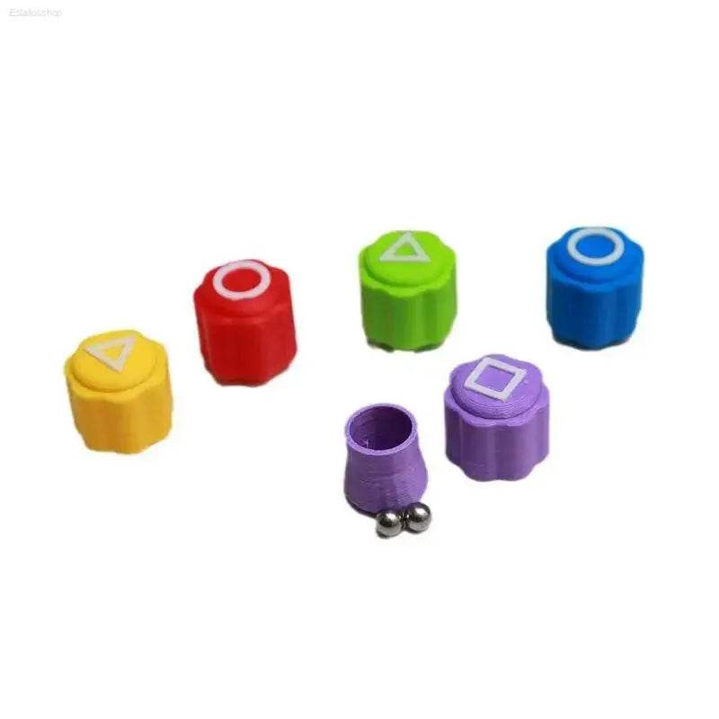 Gonggi Stone Catching Toy Korean Tossing Game Set for Coordination - Estalios