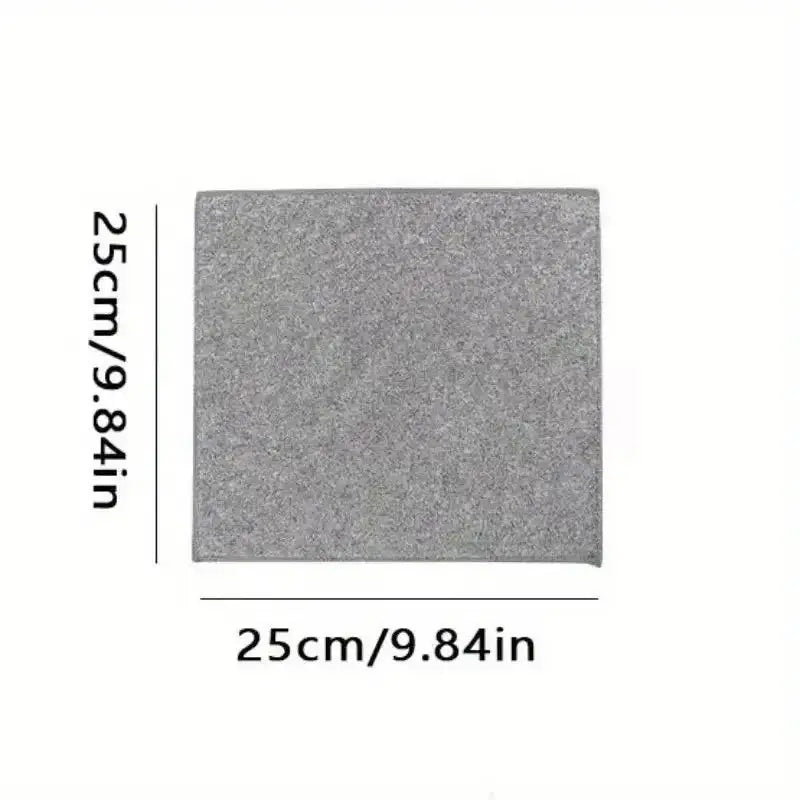 Square gray felt pad for 20pcs Light Gray UltraFine Fiber Kitchen Towels