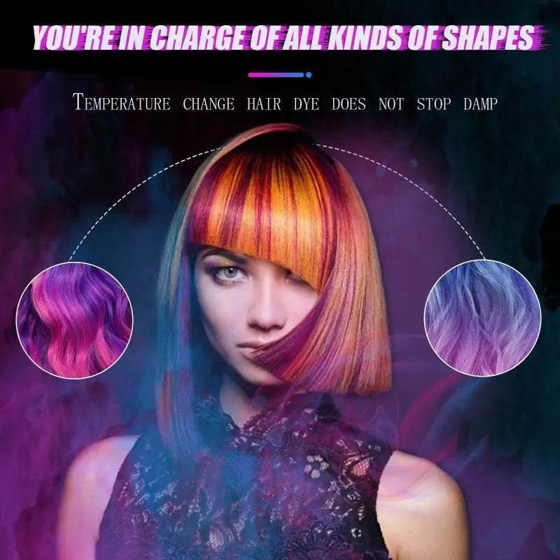 Gradient Hair Conditioner for Easy Hair Color Change - Estalios