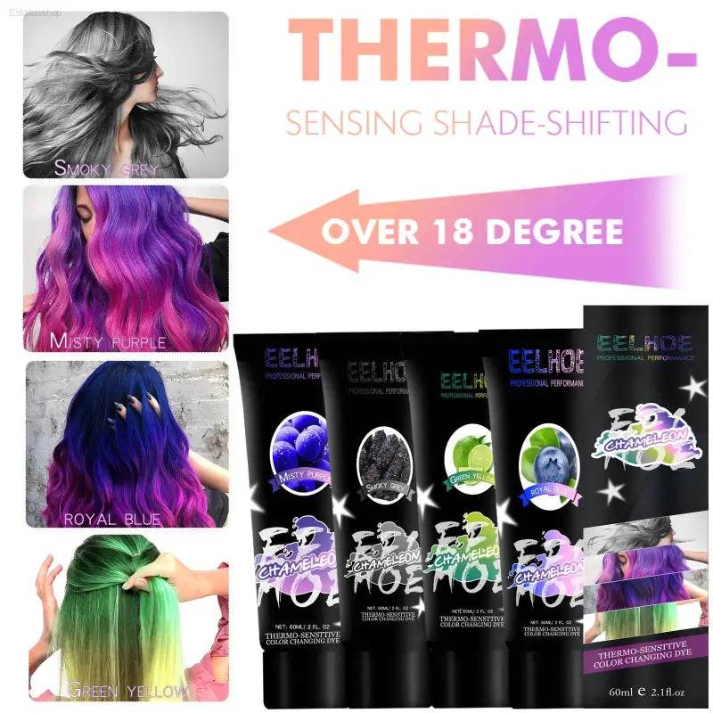 Gradient Hair Conditioner for Easy Hair Color Change - Estalios