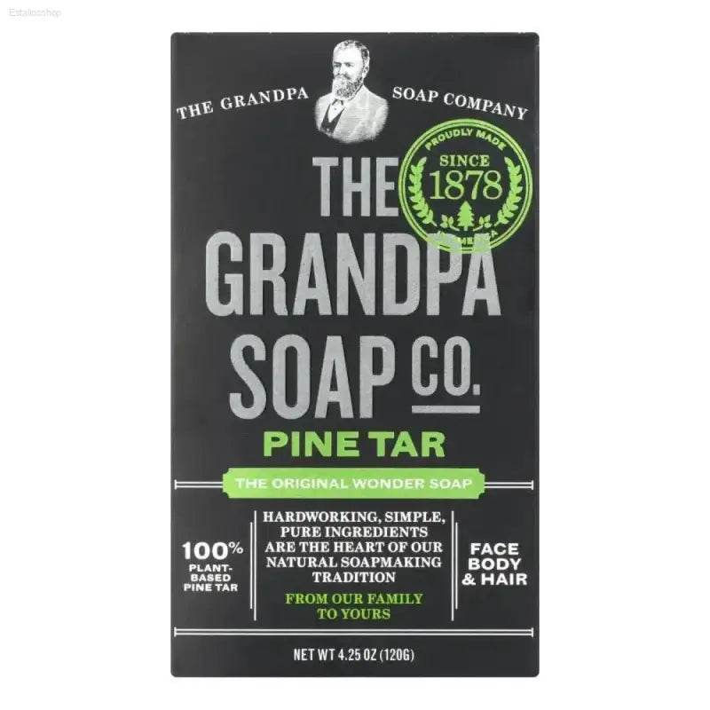 Grandpa's Pine Tar Bar Soap: Unleash the Legend! **grandpa Soap Co. Pine Tar Soap: the Original Remedy** Experience - Estalios