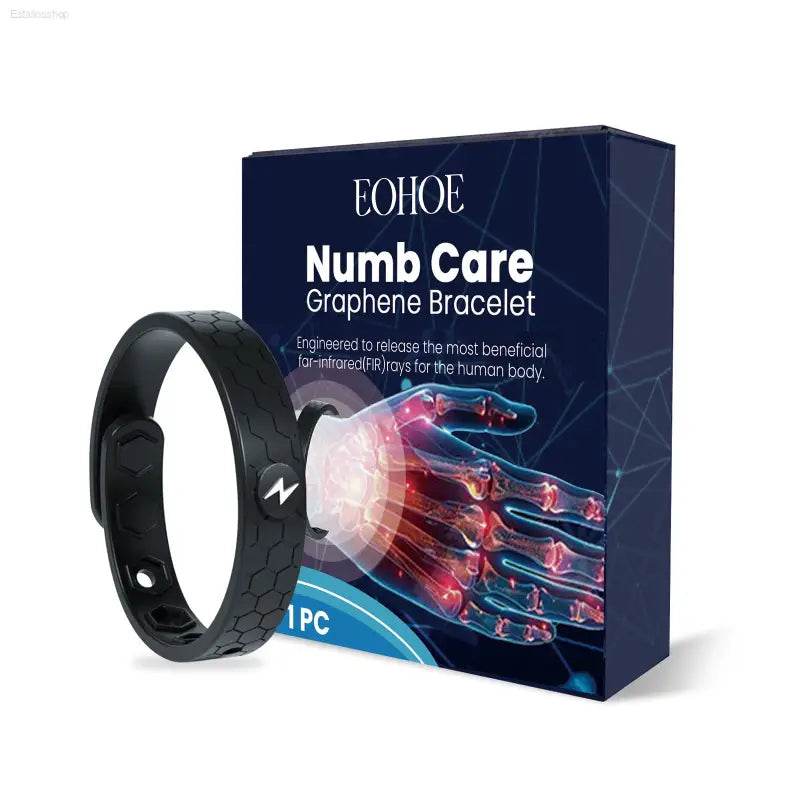 Graphene Wristband for Muscle Relief and Body Care - Estalios