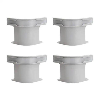 Stylish Ultimate Gray Bedside Table with Comfort Features - Estalios