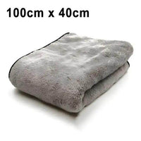 Shine On Gray Coral Velvet Towel for Superior Car Care - Estalios