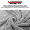 Shine On Gray Coral Velvet Towel for Superior Car Care - Estalios