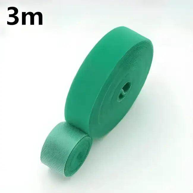 Gray Hook and Loop Fastener Tape for Tangle-Free Cables - Estalios