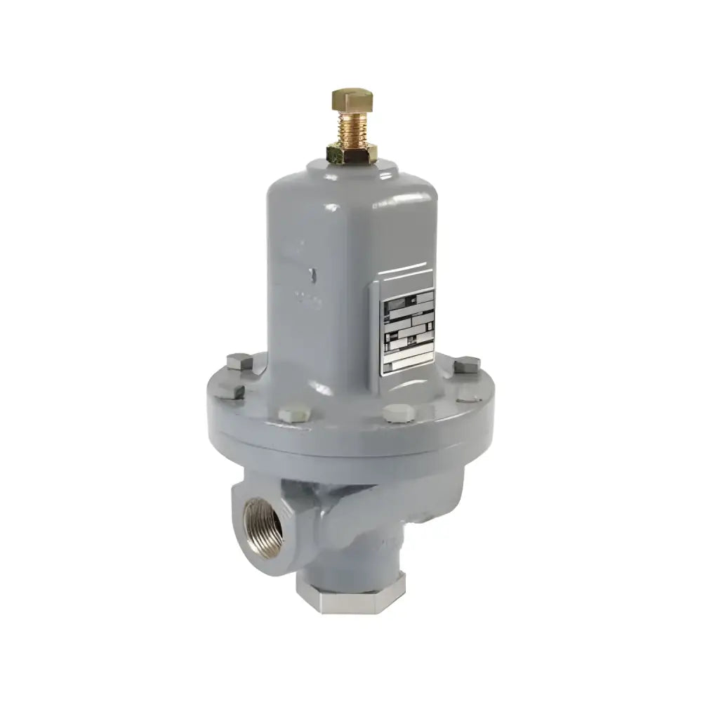 Gray MR95 Series Pressure Regulators featuring a durable gray pressure reducing valve