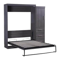 Elevate Your Space with the Sleek Gray Murphy Bed Design - Estalios