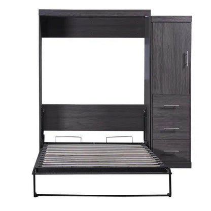 Elevate Your Space with the Sleek Gray Murphy Bed Design - Estalios