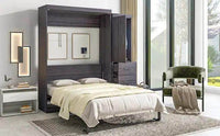 Elevate Your Space with the Sleek Gray Murphy Bed Design - Estalios