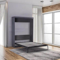 Elevate Your Space with the Sleek Gray Murphy Bed Design - Estalios