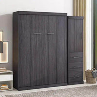 Elevate Your Space with the Sleek Gray Murphy Bed Design - Estalios