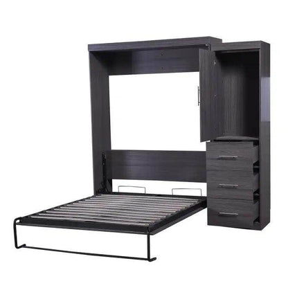 Elevate Your Space with the Sleek Gray Murphy Bed Design - Estalios