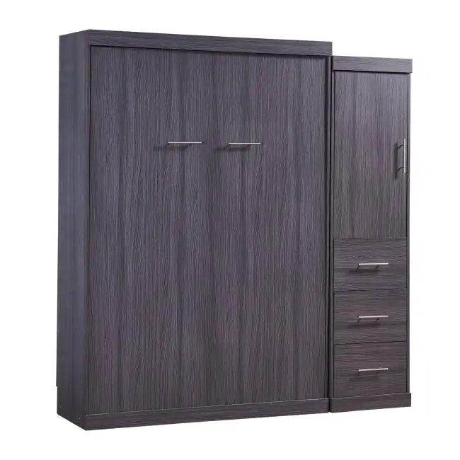 Elevate Your Space with the Sleek Gray Murphy Bed Design - Estalios