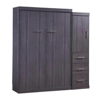 Elevate Your Space with the Sleek Gray Murphy Bed Design - Estalios