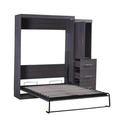 Elevate Your Space with the Sleek Gray Murphy Bed Design - Estalios