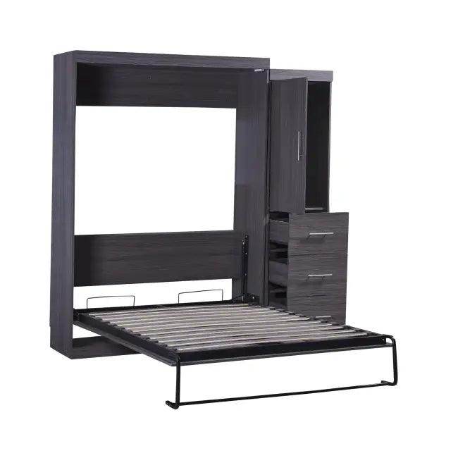 Elevate Your Space with the Sleek Gray Murphy Bed Design - Estalios