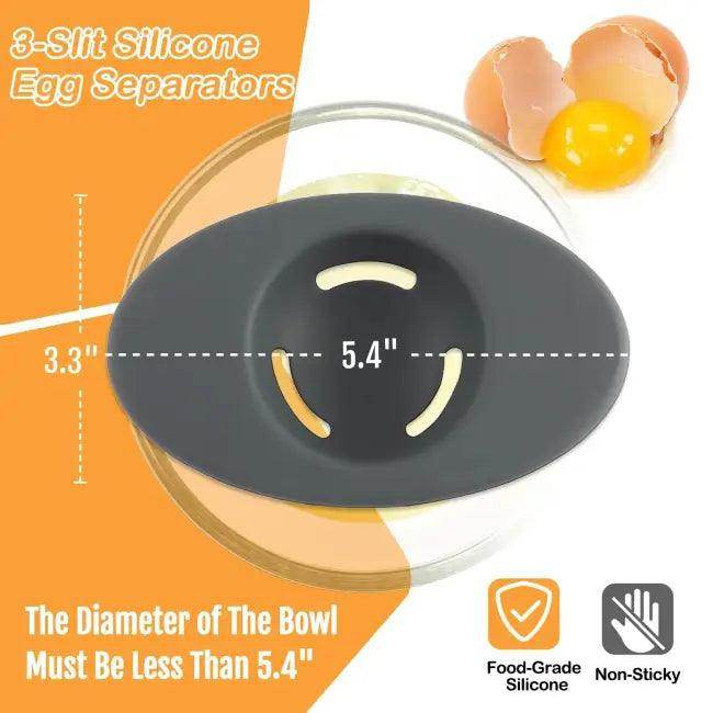 EggSTRAordinary Silicone Egg Separator for Effortless Cooking - Estalios