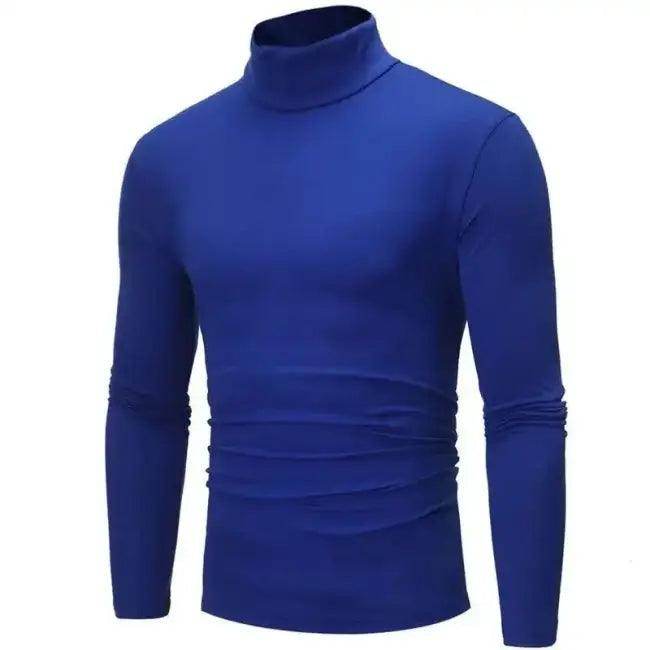 Elevate Your Look with Sleek Gray Turtleneck Shirt for Style - Estalios