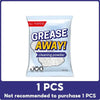 Grease Away cleaning powder packet.