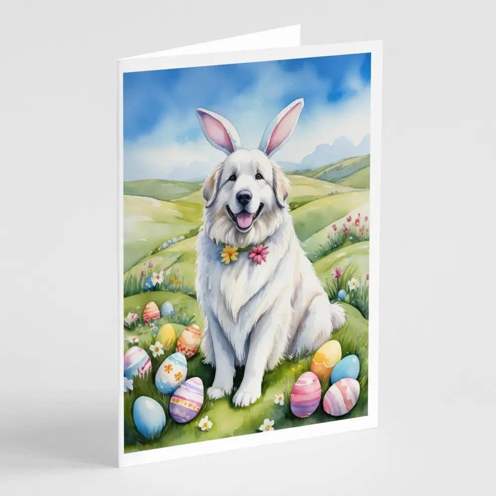 Hoppy Easter! Great Pyrenees Easter Cards Inside! **product Description** Spread Easter Cheer with these Adorable Dog-themed Cards! Featuring Precious Pups - Estalios