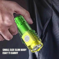 Epic Glow Green & Yellow Mini Flashlights for Fun Adventures - Estalios