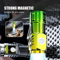 Epic Glow Green & Yellow Mini Flashlights for Fun Adventures - Estalios