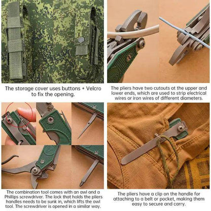 Your Ultimate Tactical Sidekick Camouflage Multi-Tool Vest - Estalios