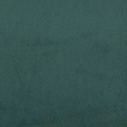vidaXL Sofa Bed Dark Green Velvet, Wood, Metal Standard - Estalios