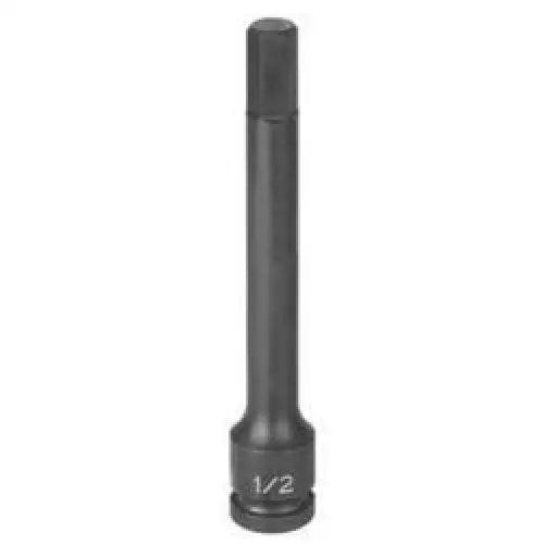 Durable Grey Pneumatic 1/2" Drive x 5/8" Hex Driver 6" Length.
