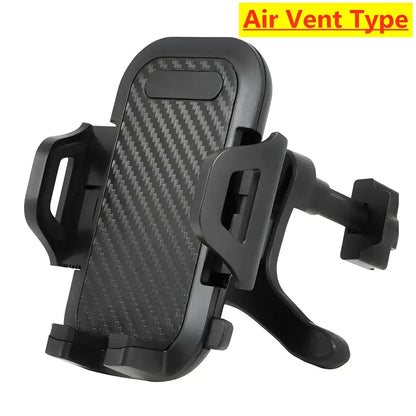 Black air vent phone holder for GripTight Carbon Fiber Car Phone Holder Mount