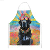 Groovy Dog Aprons: Flower Power Pup Style! Get Ready to Unleash your Inner Chef with this Adorable and Vibrant Dog-themed Apron! Featuring a Cool - Estalios