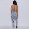 Fire Up Your Workout with Bold Tie Dye Athletic Set - Estalios