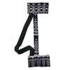 Groovy Yoga Mat Sling with Black and White Patterned Accessories - Estalios