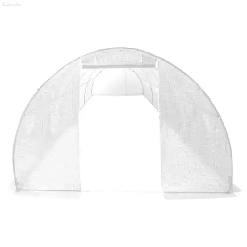 Grow Big: Galvanized Steel Greenhouse Tunnel! **product Description:** Unleash your Inner Gardener with our Amazing Greenhouse Tunnel! this Durable and Translucent Structure - Estalios