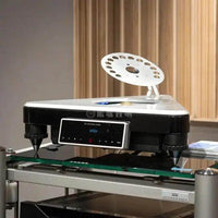 Dynamic Triangular Silver CD Player with Bold Design Style - Estalios
