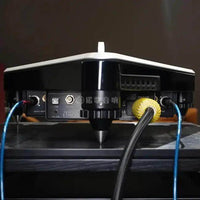Dynamic Triangular Silver CD Player with Bold Design Style - Estalios