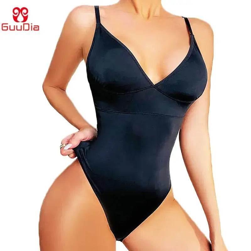 GUUDIA Thong Bodysuit Shapewear for Ultimate Confidence - Estalios