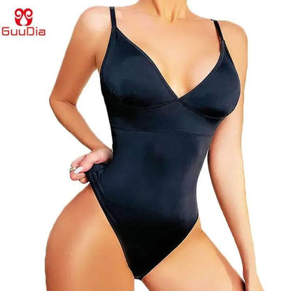 GUUDIA Thong Bodysuit Shapewear for Ultimate Confidence - Estalios