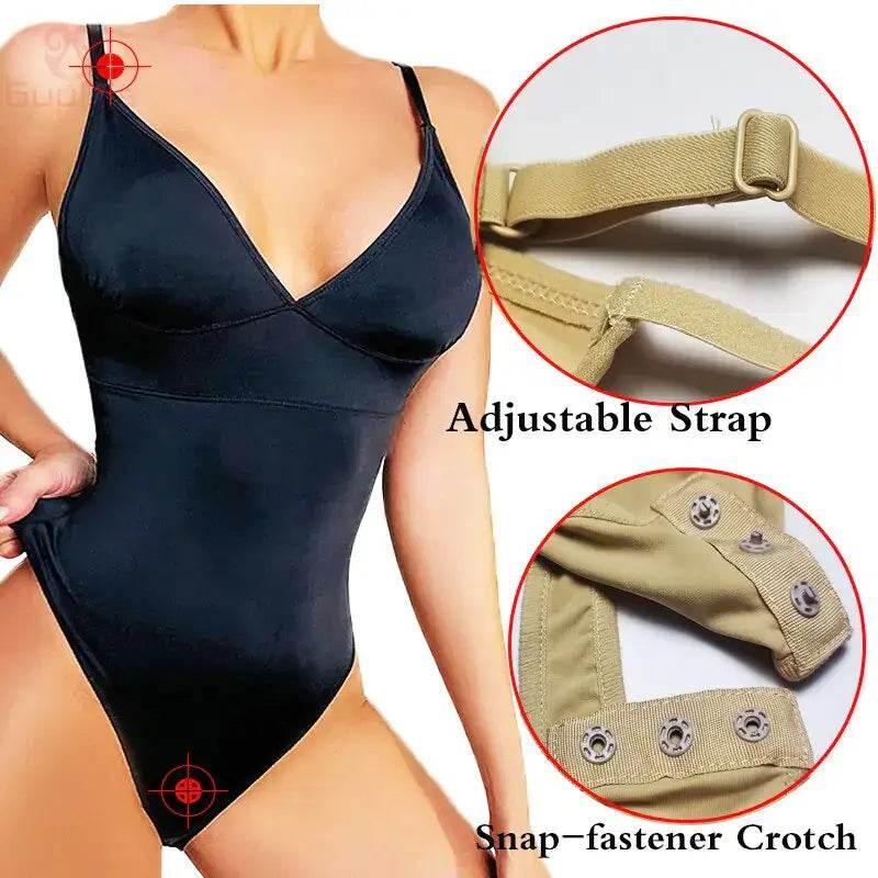 GUUDIA Thong Bodysuit Shapewear for Ultimate Confidence - Estalios